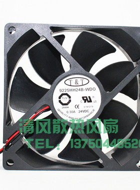 TT9225HH24B-WD0 9025 24V 0.30A2线ABB变频器风扇3HACO25466-001
