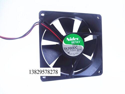 Nidec 9025 24V 0.20A 9cm 9厘米 变频器 风扇 TA350DC M33910-16