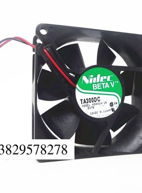 日本Nidec 8025 12V 0.11A 8CM厘米 2线 静音 机箱风扇 M34414-16