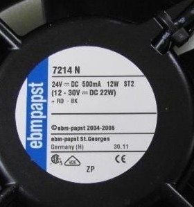 7214N 24V 12W 15055 172*150*55MM 17055 铝框轴流散热风扇