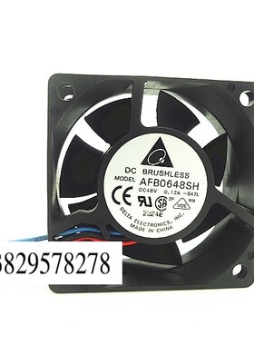 6025 CPU电源风扇 AFB0648SH 48V 0.12A 6cm厘米 变频器直流风扇