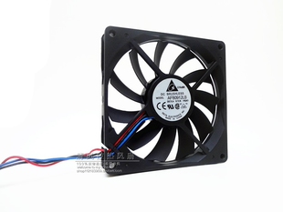 AFB0912LB 9015 9厘米 超薄双滚珠9CM 12V 0.12A 3线静音散热风扇