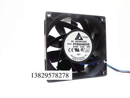 9038 48V 0.26A 9CM 双滚珠 服务器 变频器 风扇 PFB0948EHE