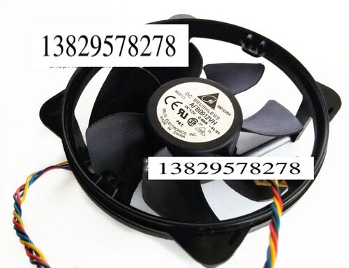 9225 AFB0912VH 12V 0.60A四线圆形电脑CPU台式主机机箱散热风扇