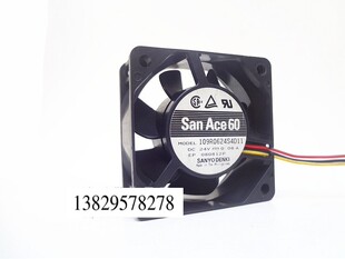 6025 3线 0.08A 6CM 109R0624S4D11 24V 6厘米 风扇 三洋 变频器