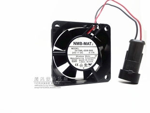0.17A 防水风扇 05W 变频器 厘米 6CM 24V 6025 B60 2410ML NMB