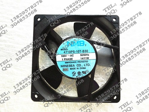 原装NMB12025 100v 14/11W型号4710PS-10T-B30 12厘米散热风扇