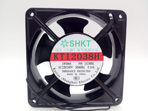 全新 KT12038H散热风扇 120S/B 2123HSL轴流风机 220V-240V