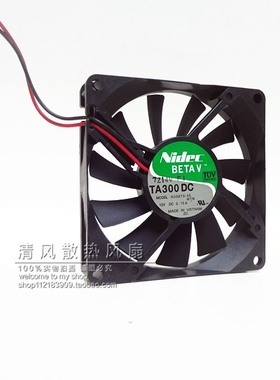 Nidec 8015 12V 0.13A 8CM TA300DC H35673-55 超薄 静音机箱风扇