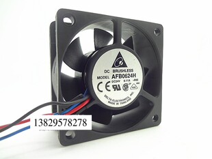 24V 6025 0.11A 6CM 三线报警变频器风扇 AFB0624H 厘米 R00