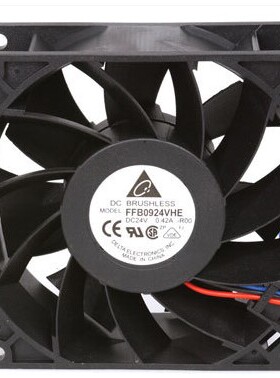 FFB0924VHE 9cm9238 24V0.42A 电焊机大风量变频器风扇9038