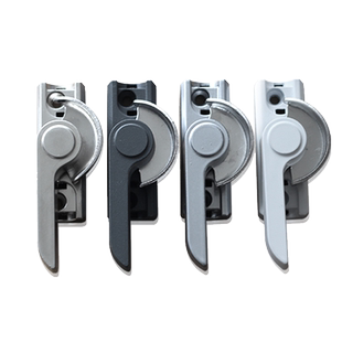 门窗锁平移窗锁铝合金塑钢门窗月牙锁推拉窗户锁扣移门钩窗扣配件