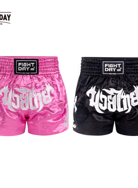 FIGHTDAY 经典款泰拳短裤泰拳裤运动短裤比赛散打男女训练