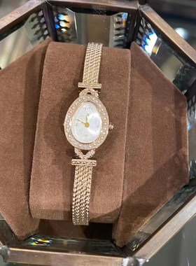 日本代购直邮 agete 2021圣诞限定 复古 珍珠 猫头鹰蛋 好运 手表