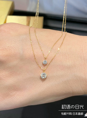 日本GinzaRim钻石项链吊坠