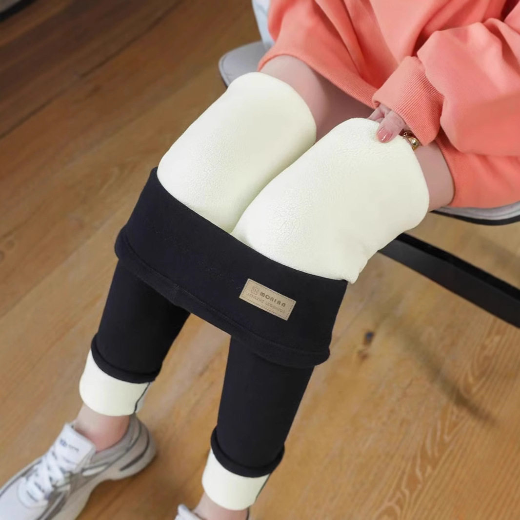 特厚羊羔绒打底裤子女冬季新款加绒加厚外穿高腰大码东北保暖棉裤,女装/女士精品,打底裤,淘宝优惠券,粉丝福利购,淘宝优惠卷