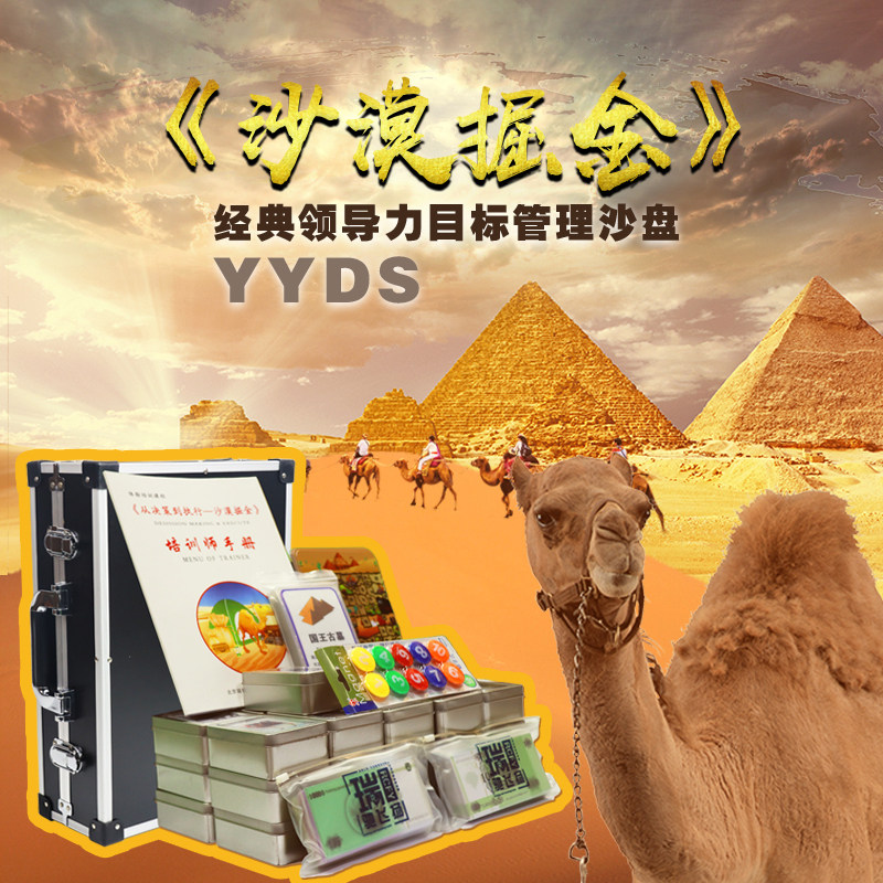 瑞驰飞扬沙漠掘金沙盘全套企业模拟新团队拓展训练团建培训道具