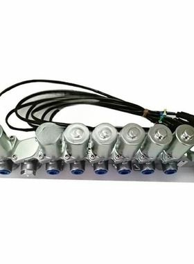 适用挖机207-60-71311小松PC300/400-7 300LC-7回转电磁阀组总成