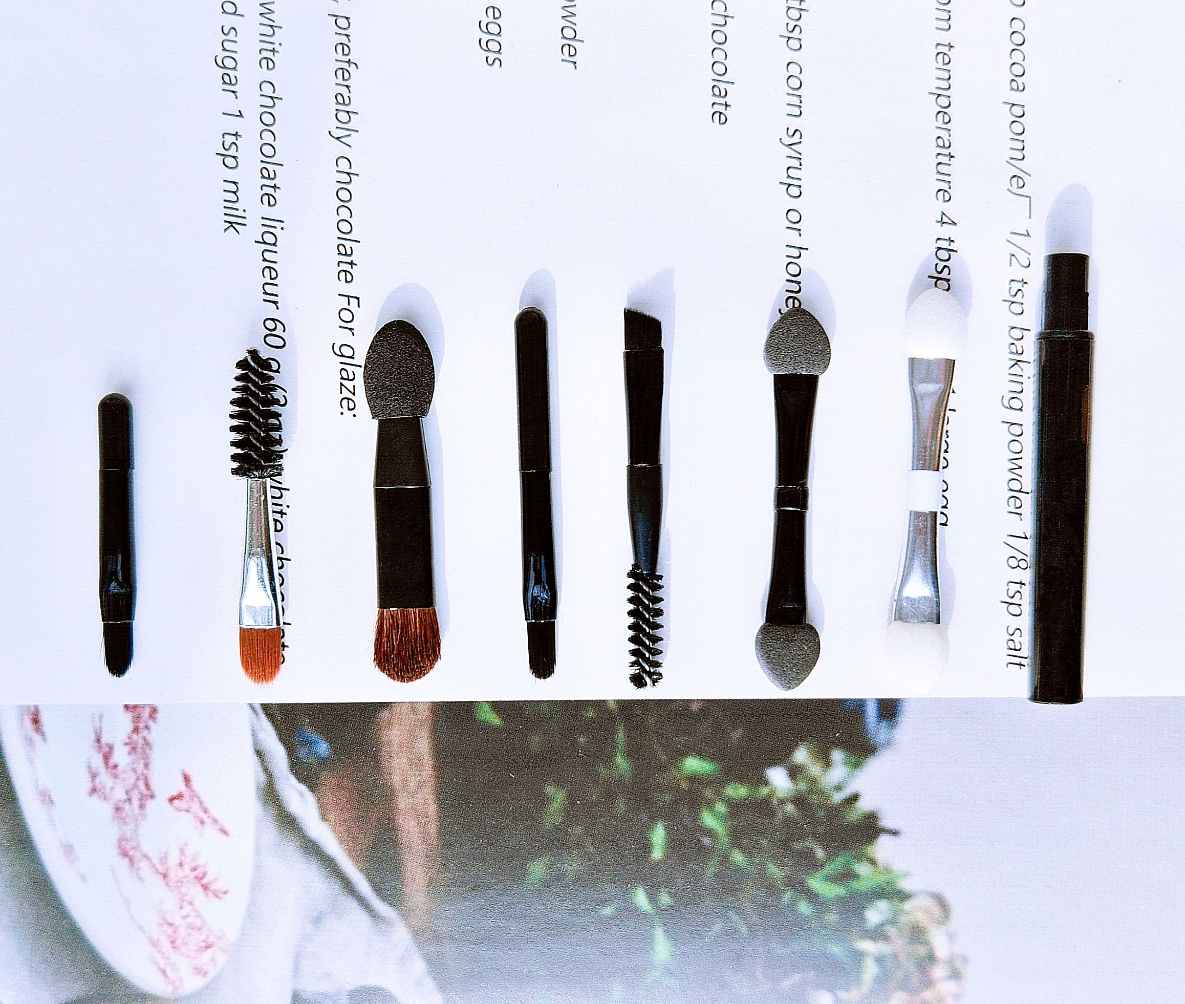 迷你化妆刷马毛眉刷唇刷眼影刷 便携旅行刷 新手彩妆工具补妆神器