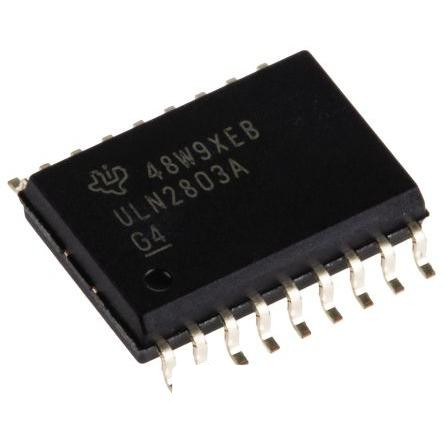 全新 ULN2803ADWR【TRANS 8NPN DARL 50V 0.5A 18SO】