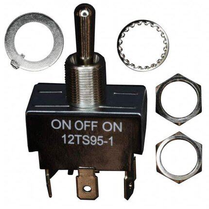 12TS95-1〖 SWITCH TOGGLE DPDT 20A 125V〗