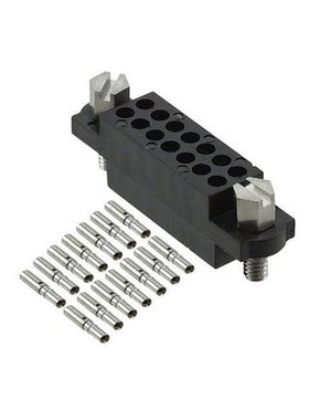 全新 M80-4601442〖 CONN RCPT 14POS CRIMP 22AWG GOLD〗