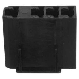 520987-1〖CONN RCPT HSG 0.25 4POS BLACK〗