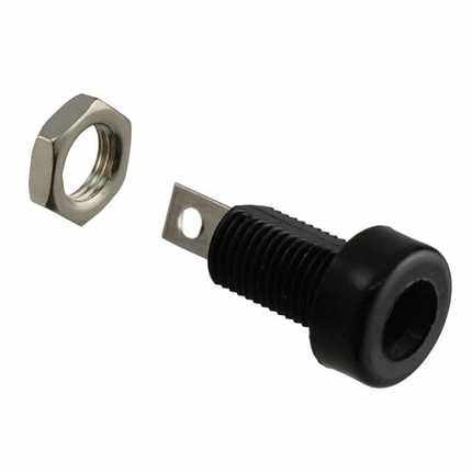 全新 108-0903-001〖 CONN BANANA JACK SLDR TABS BLACK〗