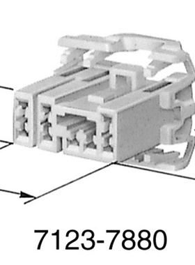 7123-7880 连接器 8P 护套