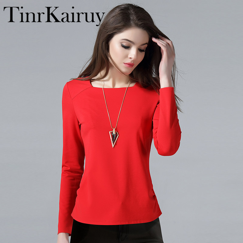 长袖t恤女秋装2025年新款女装上衣修身遮肚子纯色内搭体恤打底衫,女装/女士精品,T恤,淘宝优惠券,粉丝福利购,淘宝优惠卷