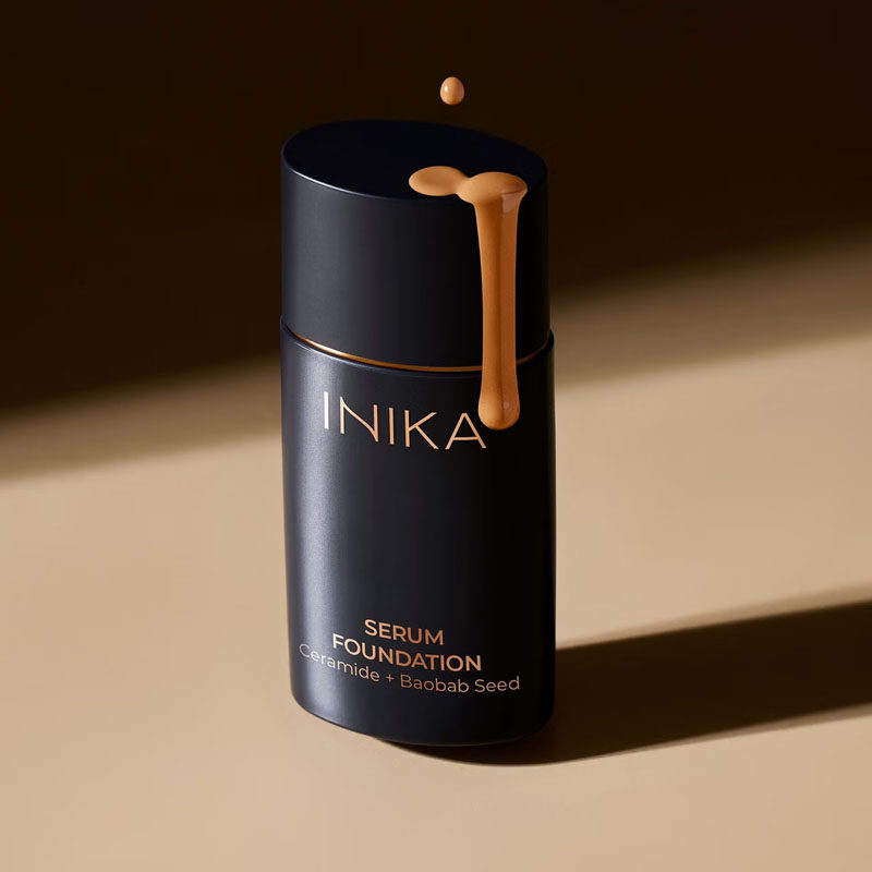 澳洲直邮 INIKA伊妮卡 有机精华粉底液25ml 细腻毛孔遮斑水润保湿