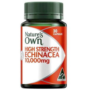 NATURES OWN草本紫锥菊片10000mg30粒鼻塞澳洲直邮 呼吸道免疫