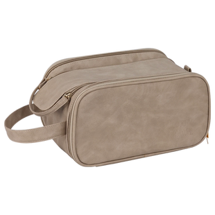 化妆包女2024新款高端双拉链收纳包复古超火便携旅行防水洗漱包