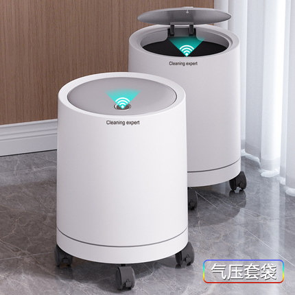 垃圾桶家用2025新款客厅轻奢高档厕所卫生间大容量带盖卧室高颜值