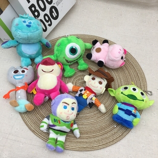 玩具总动员胡迪毛绒玩具公仔背包挂件卡通可爱钥匙扣儿童小礼物