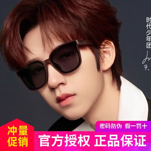 海俪恩新款素颜大框墨镜明星同款适合方圆脸显瘦男女太阳镜N8511