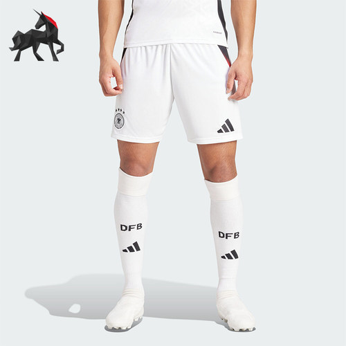 阿迪达斯男士足球运动短裤