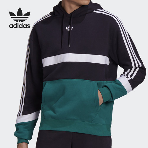 阿迪达斯正品套头卫衣