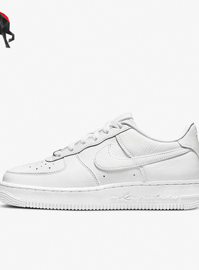 Nike/耐克正品Air Force 1GS女子大童空一号板鞋FV9918-100
