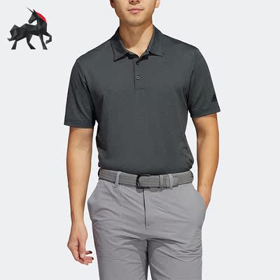 Adidas/阿迪达斯正品夏季男子运动休闲透气短袖Polo衫 HA9165