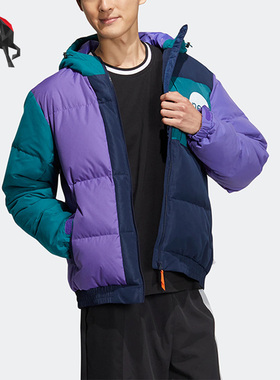 Adidas/阿迪达斯正品neo U VBE JACKET DW2情侣运动羽绒服 HN4781