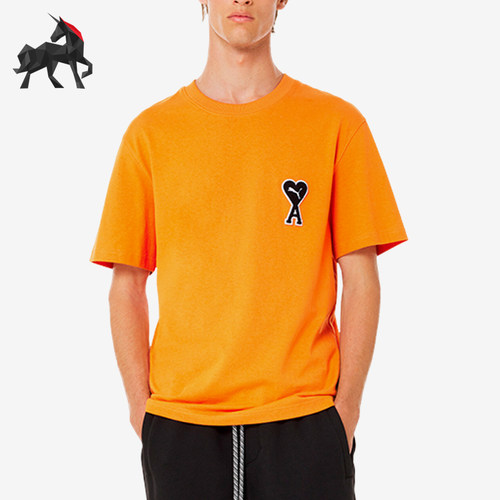Puma/彪马正品X AMI联名男女同款时尚休闲短袖上衣535992-72