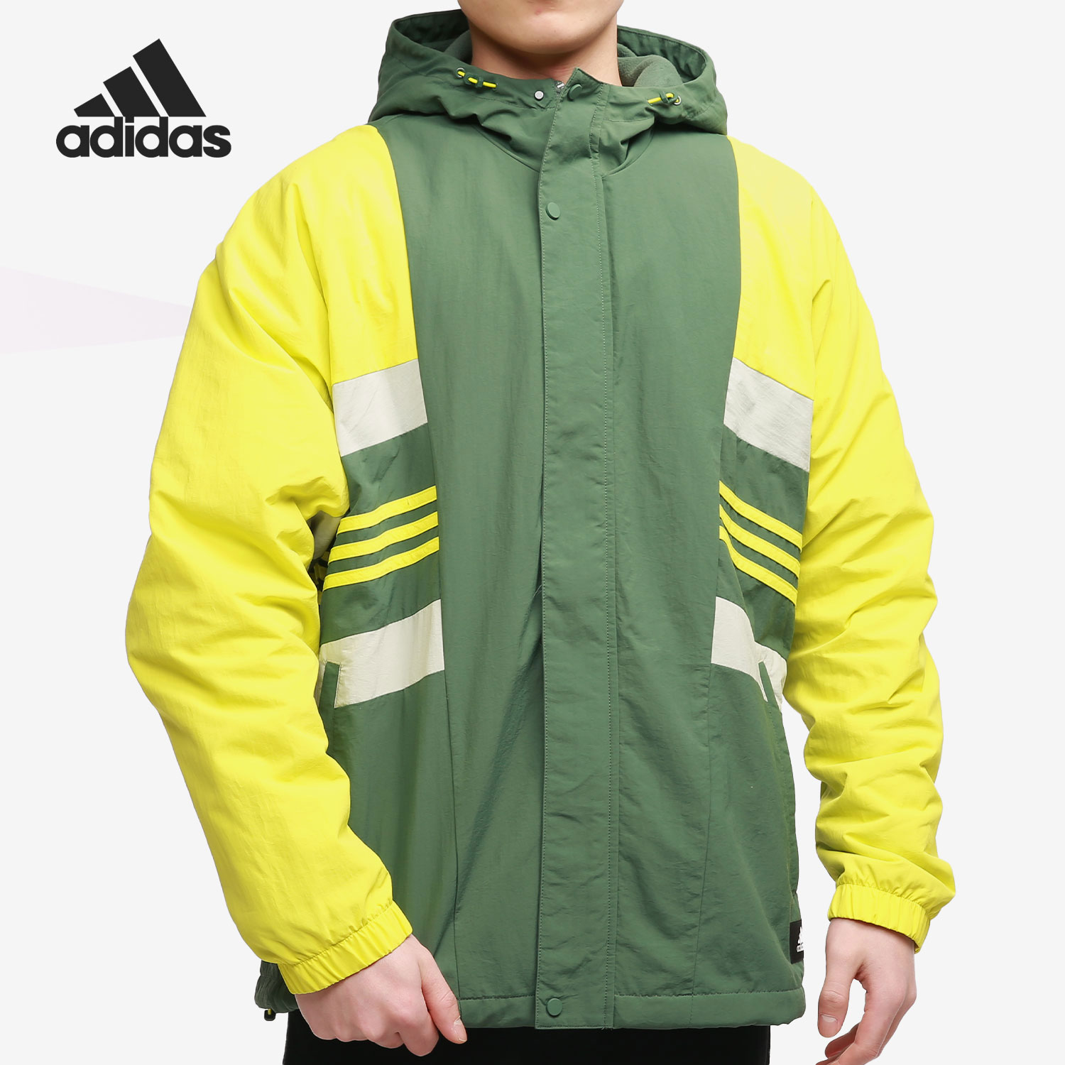 Adidas/阿迪达斯正品 夏季男子运动休闲连帽外套 H17983 运动服/休闲服装 运动茄克/外套 原图主图