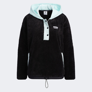 三叶草女子Sherpa Hoody连帽卫衣GU5792 阿迪达斯正品 Adidas