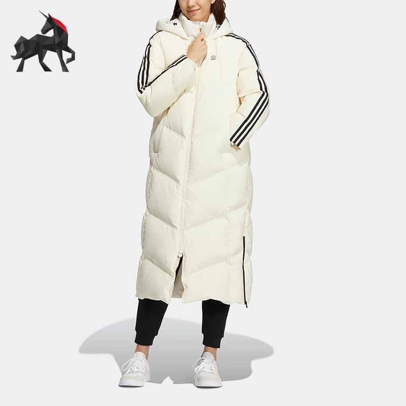 Adidas/阿迪达斯女子长款羽绒服