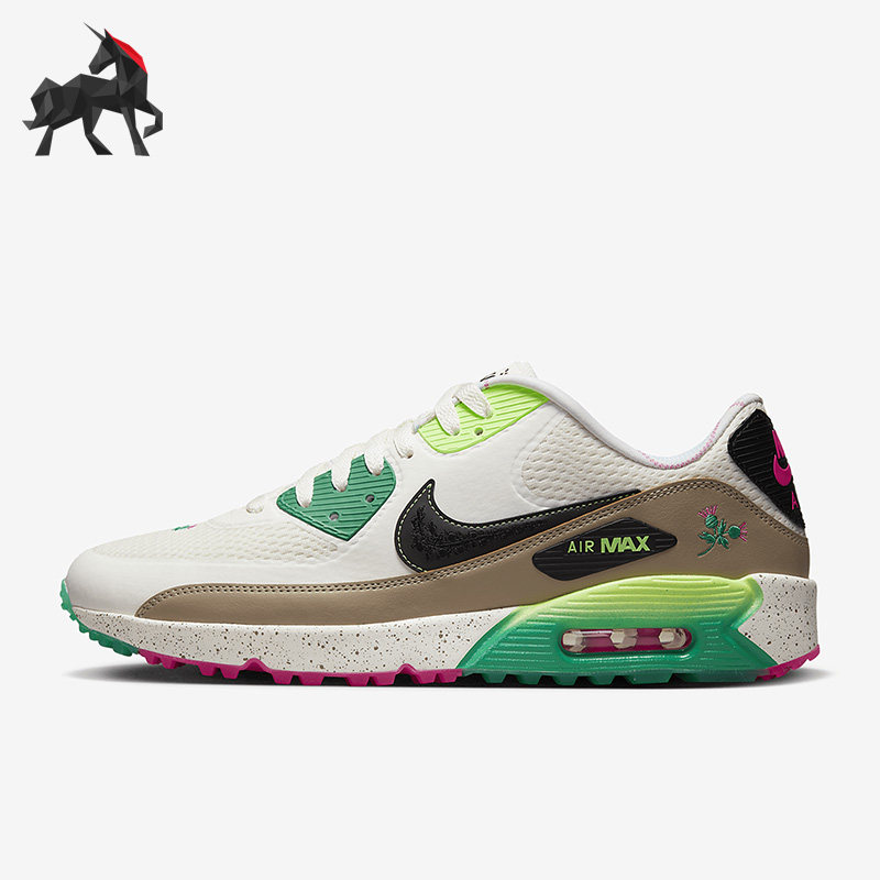 Nike/耐克正品Air Max 90男女运动高尔夫球鞋DQ0279-100