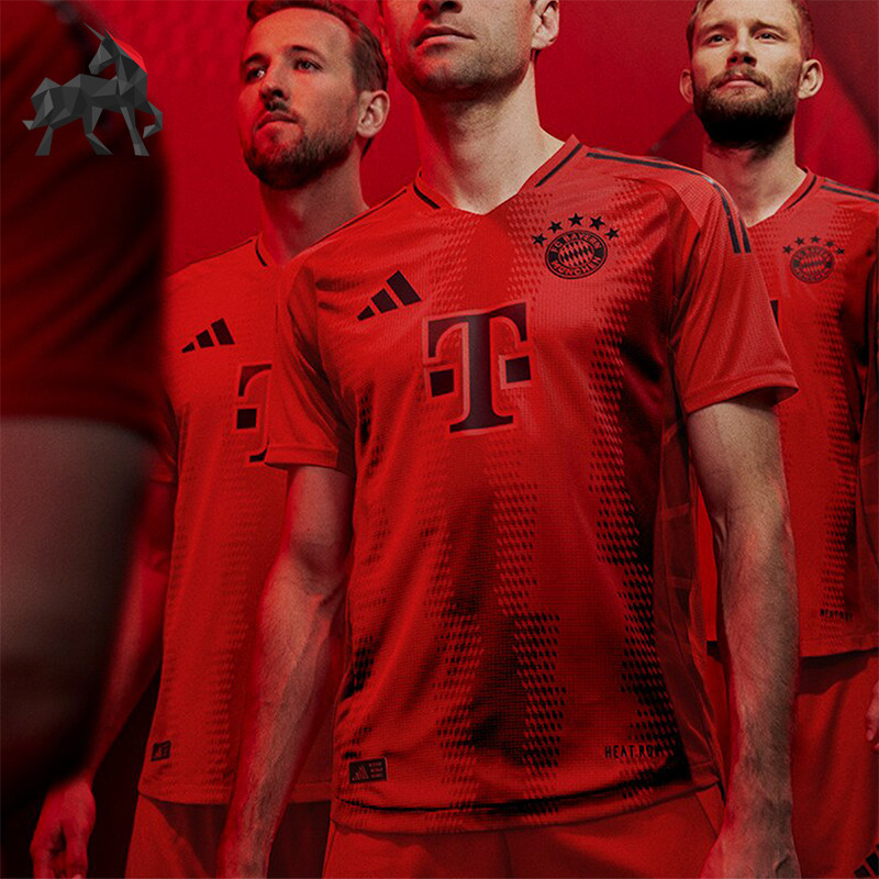 Adidas/阿迪达斯正品拜仁球员版男士足球运动短袖球衣JE9269