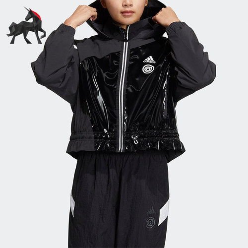 阿迪达斯女子舒适运动休闲外套