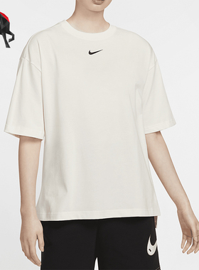 Nike/耐克正品Sportswear女士宽松柔软短袖T恤HJ3947-133