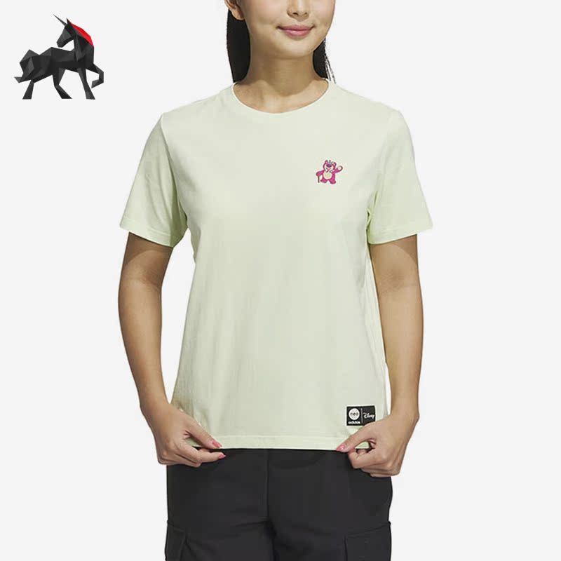 阿迪达斯女子夏季休闲运动短袖